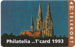 Denmark - KTAS - Philatelia Mit T'card 1993 - TDKP037 - 10.1993, 2.000ex, 20kr, Used - Denemarken