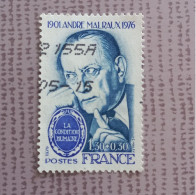 André Malraux  N° 2032B  Année 1979 - Oblitérés