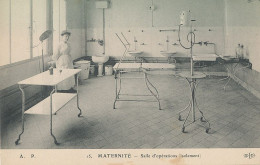 AY 571 /    CPA   PARIS    (75)  MATERNITE - SALLE  D'OPERATIONS ISOLEMENT - Salud