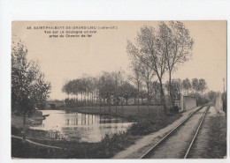 AJC - Saint Philibert De Grand Lieu - Vue Sur La Boulogne En Aval Prise Du Chemin De Fer - Saint-Philbert-de-Grand-Lieu