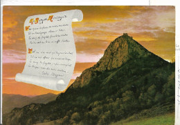 09 MONTSEGUR  VUE  DU CHATEAU A L AURORE ARIEGE N°2187 NID D AIGLE - Andere & Zonder Classificatie