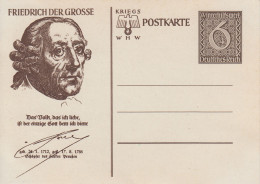 Dt. Reich Mi.Nr. P 285/04 Sonderpostkarte Winterhilfswerk 39, Friedrich D. Große - Andere & Zonder Classificatie