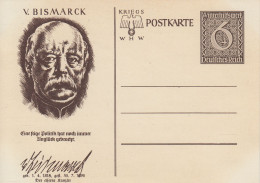 Dt. Reich Mi.Nr. P 285/05 Sonderpostkarte Winterhilfswerk 1939, V. Bismarck - Altri & Non Classificati