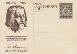 Dt. Reich Mi.Nr. P 285/03 Sonderpostkarte Winterhilfswerk 39, Ulrich Von Hutten - Autres & Non Classés
