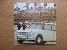 DEPLIANT PUBLICITAIRE SIMCA 1300 GRAND LUXE - Cars