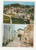 40 BEPT 47 : Lot De 2 Cartes De Penne D'Agenais Rue De Ferracap & Vue Générale - Other & Unclassified