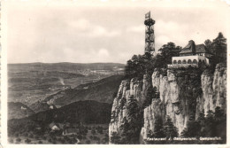 GEMPEN, SOLOTHURN, RESTAURANT, TOWER, ARCHITECTURE, SWITZERLAND, POSTCARD - Gempen