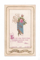 Pieux Souvenir, Missel Et Fleurs, Citation Blot, éd. E. Bouasse Jne N° 417 B - Devotieprenten