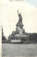 CPA France Paris  La Statue De La Republique - Otros Monumentos