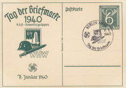 Dt. Reich Mi.Nr. P 288 Sonderpostkarte Tag Der Briefmarke 1940 - Sonstige & Ohne Zuordnung