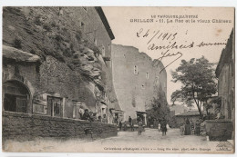 84 - GRILLON - CPA - Le Roc Et Le Vieux Château - 1915 - Franchise Militaire - Autres & Non Classés