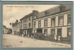 CPA (27) MONTREUIL-l'ARGILLé - Aspect De L'Hôtel Du Cheval Blanc Route De L'Aigle En 1910 - Other & Unclassified
