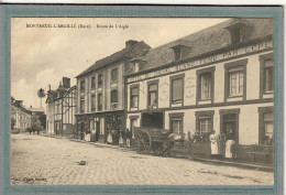 CPA (27) MONTREUIL-l'ARGILLé - Aspect De L'Hôtel Du Cheval Blanc Route De L'Aigle En 1910 - Altri & Non Classificati