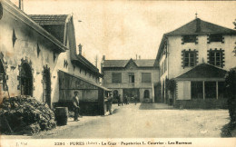 N81 - 38 - FURES - Isère - Le Gigy - Papeterie L. Courrier - Les Bureaux - Tullins