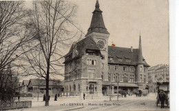 Genève Animée Mairie Des Eaux-Vives Attelages - Genève