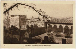 Postal Granada. Jardín Y Galería De Machuca No. 82 - Sonstige & Ohne Zuordnung