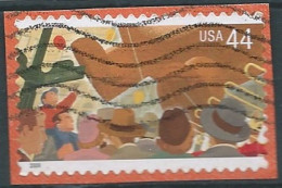 VERINIGTE STAATEN ETATS UNIS USA 2009 THANKSGIVING DAY PARADE SINGLE 1 44¢ USED PAPER  SC 4417 YT 4208 MI 4545 SG 4999B - Gebraucht