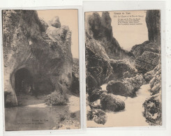 7 BEPT 48 : Lot De 2 Cartes Des Gorges Du Tarn Le Chaos Et Le Pas De Soucy & La Grotte De La Momie - Gorges Du Tarn