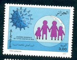 Année 1994-N°1076 Neuf**MNH : Journée Mondiale Lutte Contre Le Sida - Algerije (1962-...)