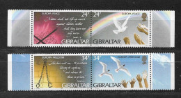 GIBRALTAR 1995 EUROPA PEACE SET MNH - 1995