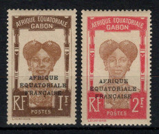 Gabon - YV 105 & 106 N* MH , Cote 6 Euros - Ongebruikt