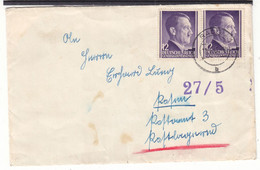 Pologne - Gouvernement Général - Lettre De 1942 - Oblit Radom - Hitler - - Gouvernement Général
