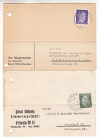 Allemagne - Empire - 4 Cartes Postales - Hitler - Brieven En Documenten