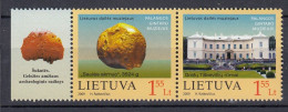 LITHUANIA 2009 Amber Museum MNH(**) Mi 1009-1010 #Lt919 - Lituania