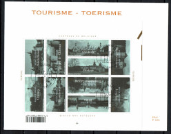 FDC - 3074/3083 - Toerisme Kastelen Van België, Châteaux De Belgique - Stempel Dinant - 2001-2010