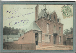 CPA (76) AUFFAY - Aspect De L'Hôtel Des Postes En 1907 - Auffay