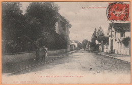 CPA 31 St Gaudens 31800 Avenue De Luchon Haute Garonne Occitanie Saint Gaudens Carte 445 Labouche Frères Toulouse - Saint Gaudens