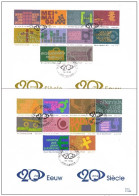 2 FDC 's - 3111/3130 - Uit BL99 - 20ste Eeuw 20ème Siècle, Maatschappij Sociaal En Dagelijks Leven - 2001-2010