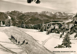 73097405 Kampenwand Chiemgau Winterlandschaft Kampenwand Chiemgau - Otros & Sin Clasificación