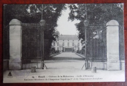 Cpa Rueil : Château De La Malmaison - Grille D'honneur... - Rueil Malmaison