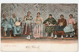 EGYPTE - CPA - DANSE DE VENTRE -  MUSIQUE, TYPES ET SCENES ETHNIQUES, COSTUMES NATIONALES - Other & Unclassified