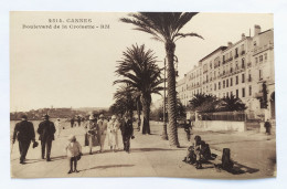 CPA. 06.Cannes. Boulevard De La Croisette - Cannes