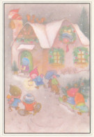 New Year Postcard Of Macedonia 1997.Santa Claus - New Year