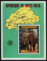 Obervolta 1973 - Mi-Nr. Block 18 ** - MNH - Wildtiere / Wild Animals - Alto Volta (1958-1984)