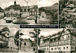 73097361 Bad Blankenburg FDGB Erholungsheim Marktplatz Ferienheim Stadttheater E - Bad Blankenburg