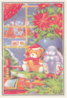 New Year Postcard Of Macedonia 1997,Teddy Bear - Nouvel An