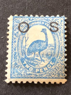 NSW  SG O 40  2d Prussian Blue MH* - Ungebraucht