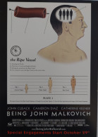 Carte Postale (Tower Records) Being John Malkovich (affiche Film Cinéma) - Posters On Cards