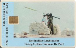 Netherlands - KPN - Chip - CRD677-01 - Koninklijke Luchtmacht GGW De Peel 1 (Reverse 6 Lines), 1999, 5ƒ, 1.000ex, Mint - Privé