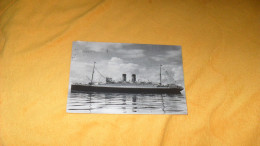 CARTE POSTALE ANCIENNE CIRCULEE DE 1955../ CIE Gie TRANSATLANTIQUE S/S DE GRASSE LIGNE.- LE HAVRE-ANGLETERRE-NEW YORK.. - Dampfer