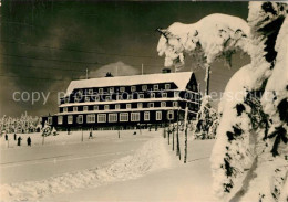 73097145 Krkonose Winterlandschaft Krkonose - Pologne