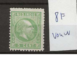 1870 MH Nederlands Indië NVPH  8F Perf  12 1/2 : 12 - Indes Néerlandaises