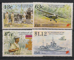 FIJI - 1995 - N°YT. 743 à 746 - WW2 - Neuf Luxe ** / MNH / Postfrisch - Fidji (1970-...)