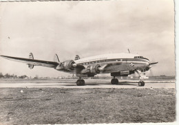 CPA AVIATION MODERNE AVION CONSTELLATION DE LA CIE DE TRANSPORT AERIENS AIR ALGERIE - 1946-....: Ere Moderne