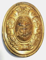 Boucle De Ceinturon D’Officier D’Infanterie De Marine Française - Otros & Sin Clasificación