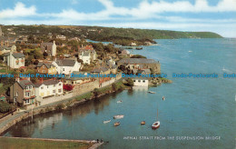 R064260 Menai Straits From The Suspension Bridge. Salmon - World